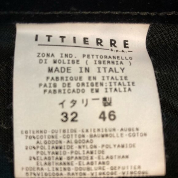 VERSACE JEANS COUTURE Sz 32 Velvet Made in Italy Jeans - Picture 9 of 10